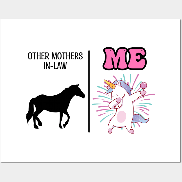 Mother In Law Shirt | Other Mothers In Law Unicorn Wall Art by Gawkclothing